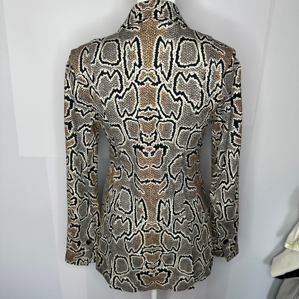 Cabi Python 3733 Snakeskin Print Blazer Jacket Si… - image 7